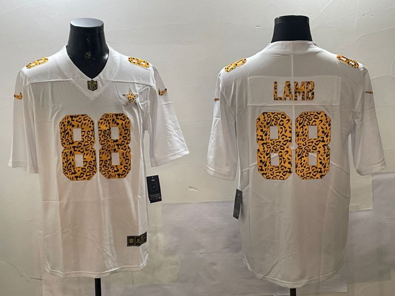 Men Dallas Cowboys #88 Lamb White 2024 Nike Limited NFL Jersey style 0108->dallas cowboys->NFL Jersey